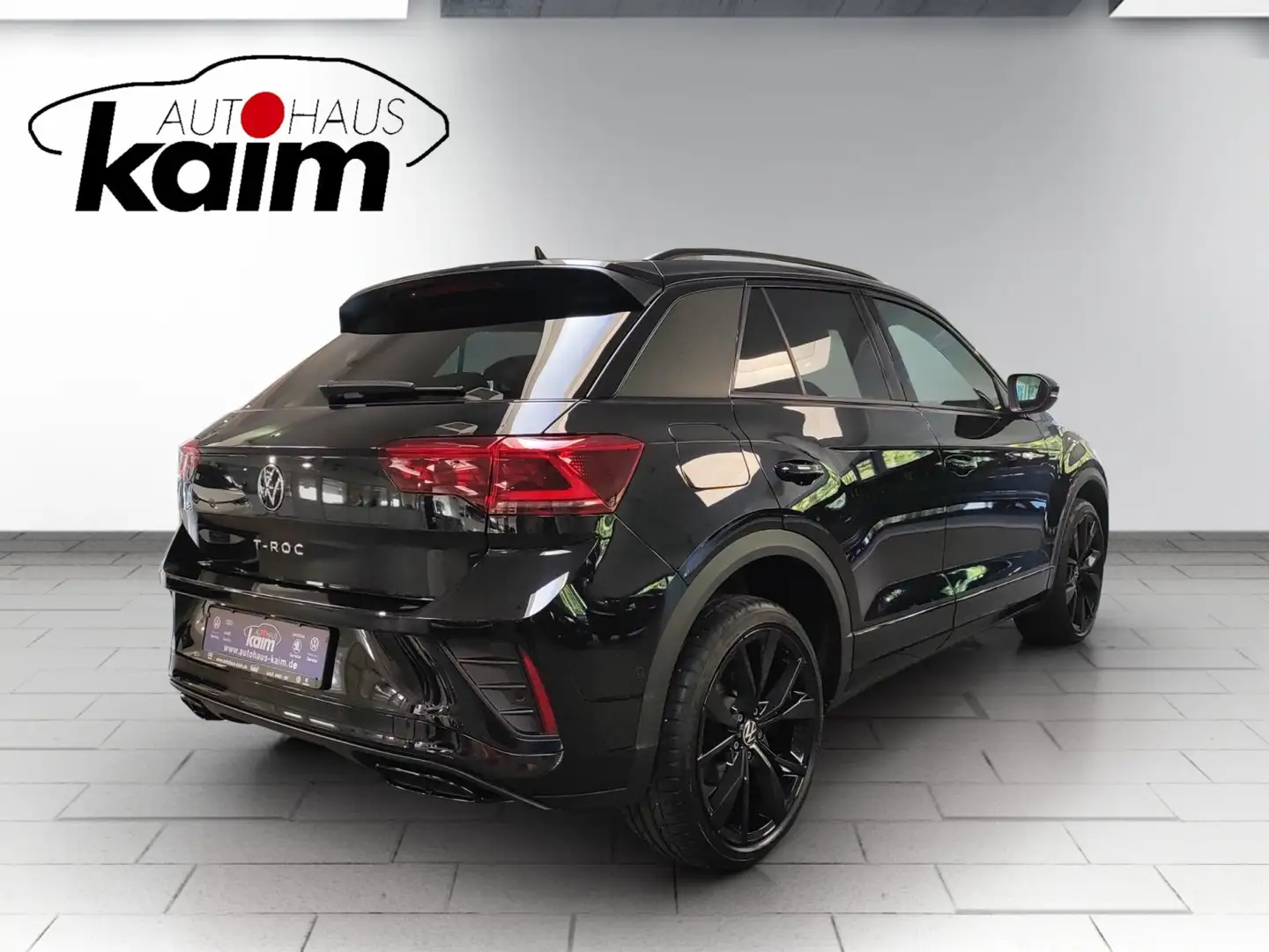 Volkswagen T-Roc 2.0 TDI  R-Line AHK+ACC+BLACK-STYLE Schwarz - 2