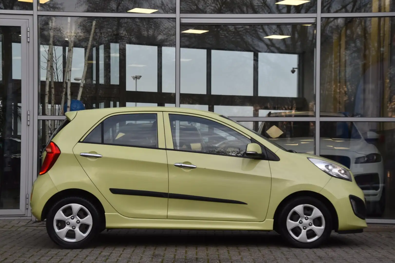 Kia Picanto 1.2 CVVT ISG Airco Led Elek. Ramen 1ste Eigenaar Verde - 2