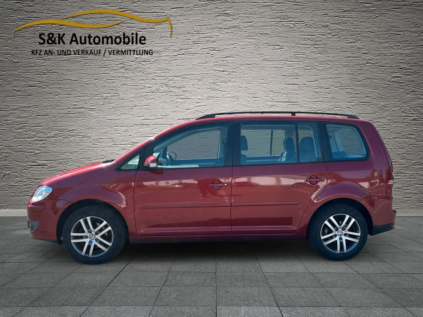 Volkswagen Touran 1.9 TDI Facelift/7Sitze/AHK/Standheizung Rouge - 2