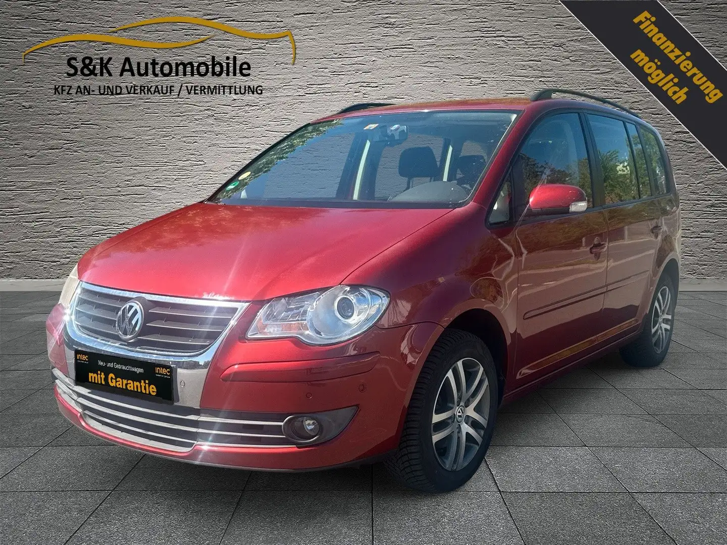 Volkswagen Touran 1.9 TDI Facelift/7Sitze/AHK/Standheizung Rouge - 1