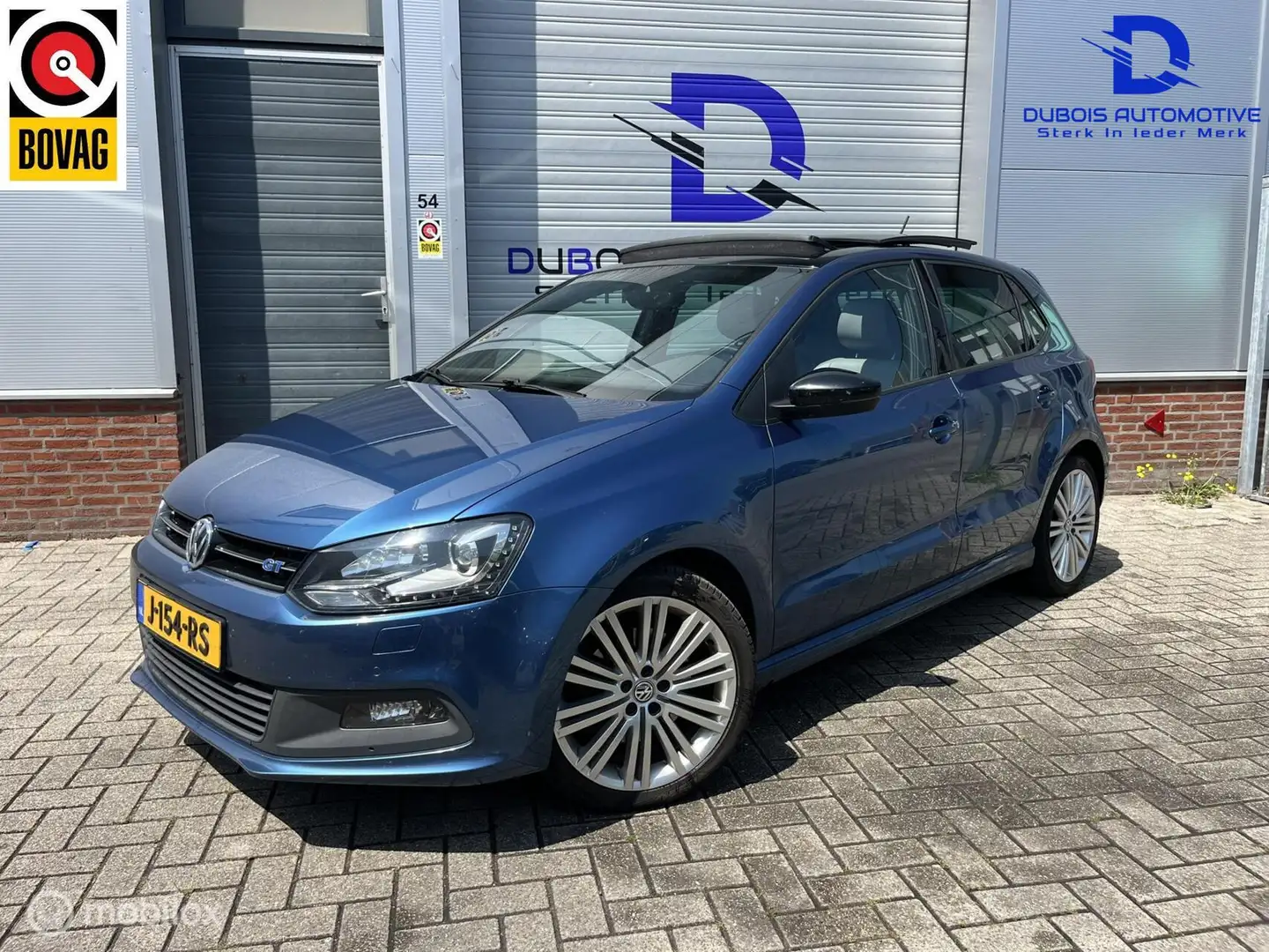 Volkswagen Polo 1.4 TSI GT 150PK|PANO|STOEL VERW.|CRUISE|PDC Blu/Azzurro - 2