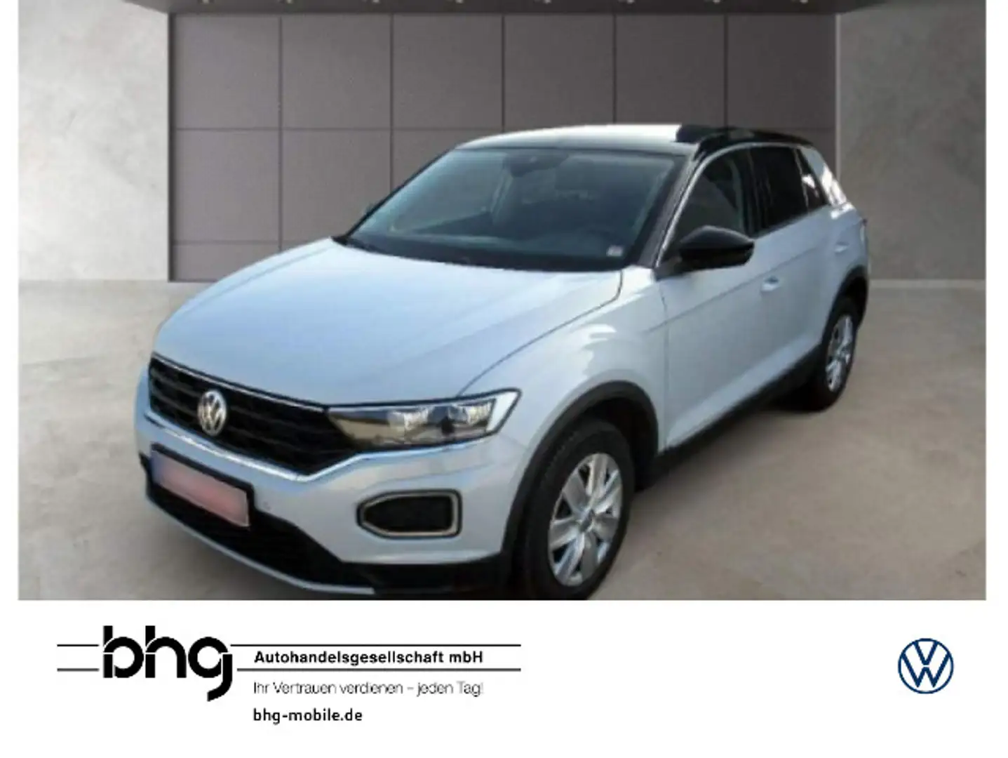 Volkswagen T-Roc 1.0 TSI OPF Style LED Navi connect Licht+S Argent - 1