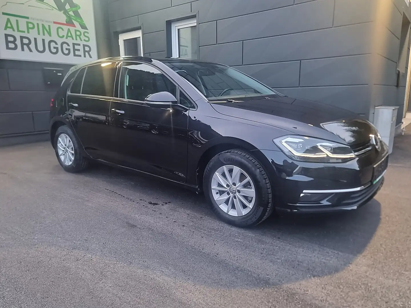 Volkswagen Golf VII 1.0 TSI BMT**LED**VIRTUAL**RFK** Schwarz - 1