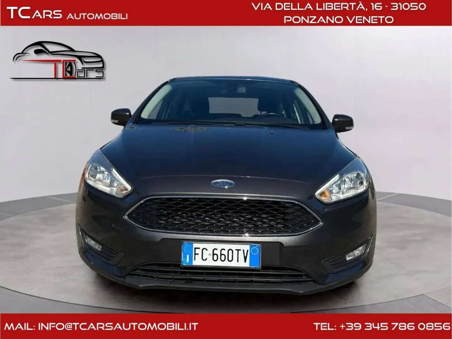 Ford Focus 1.0 BENZINA EURO 6 - GARANZIA TCARS Grigio - 2