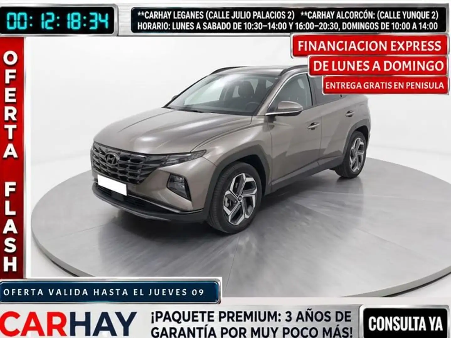 Hyundai TUCSON 1.6 TGDI PHEV Maxx AT Gris - 1