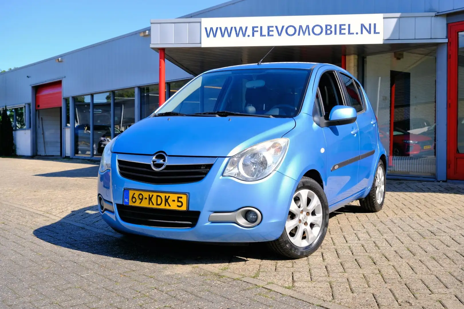 Opel Agila 1.0 Edition 5-drs Airco|LMV Blu/Azzurro - 1