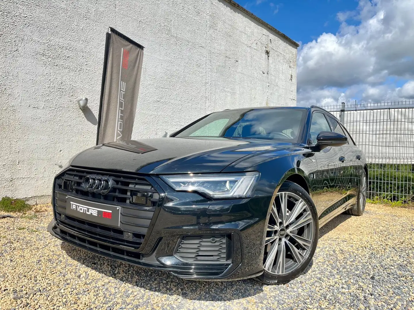 Audi A6 40 TDi S-tronic S-LINE!! SHADOW-LINE/PANO/CAMERA Noir - 2