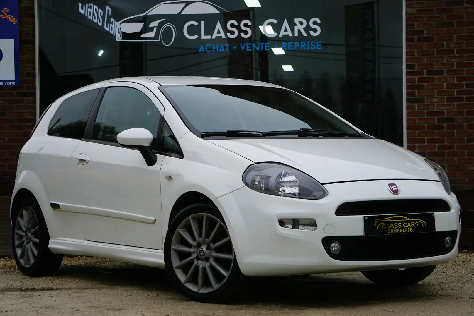 Fiat Punto 1.2i 12 MOIS DE GARANTIE / CONTROLE TECHNIQUE EU5 Blanc - 2