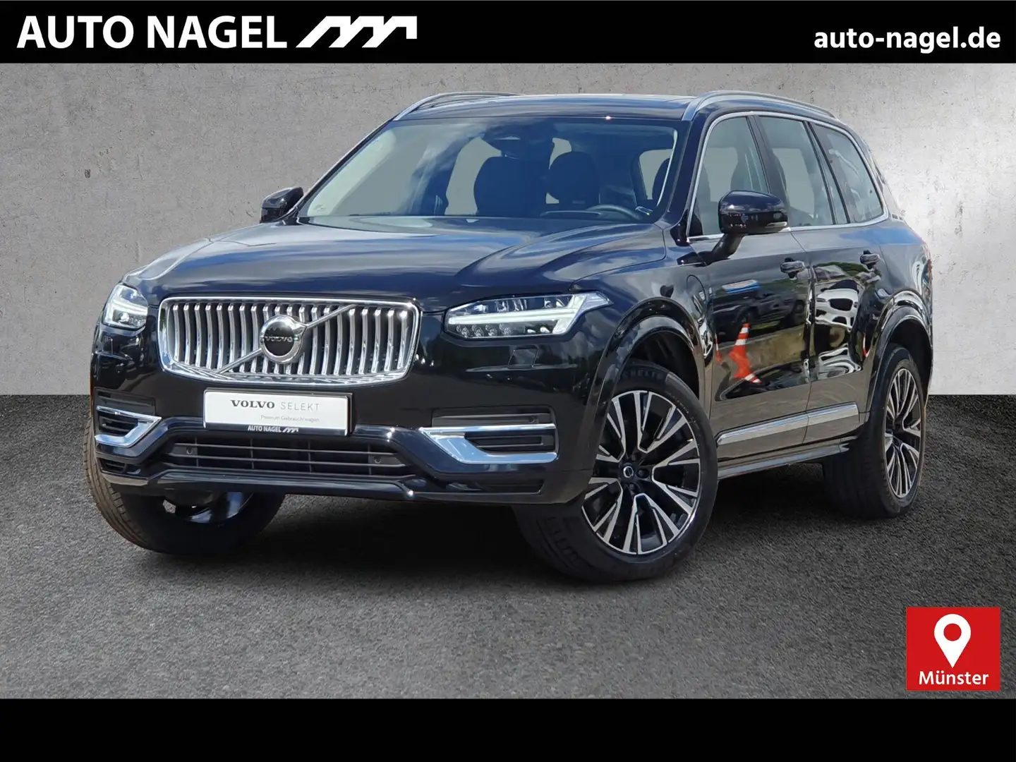 Volvo XC90 XC90 Recharge T8 Ultra Bright | PANO | AUTOM. Schwarz - 1