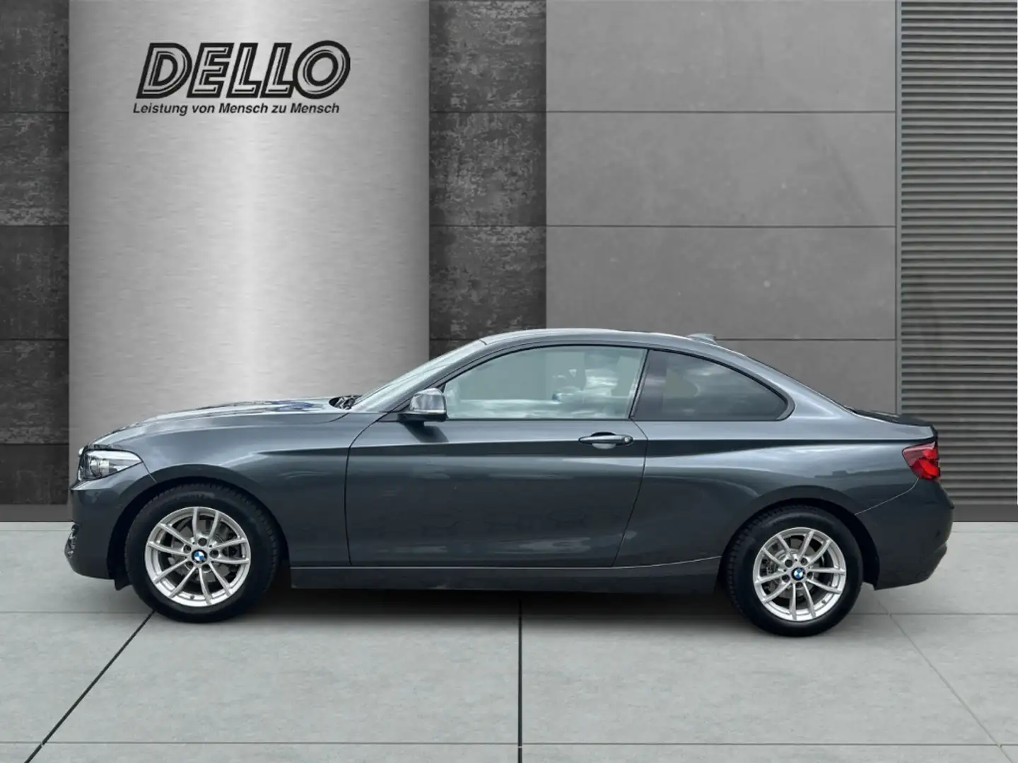 BMW 218 i Sport Line Coupe Automatik PDCv+h Rückfahrkam. S Gri - 2