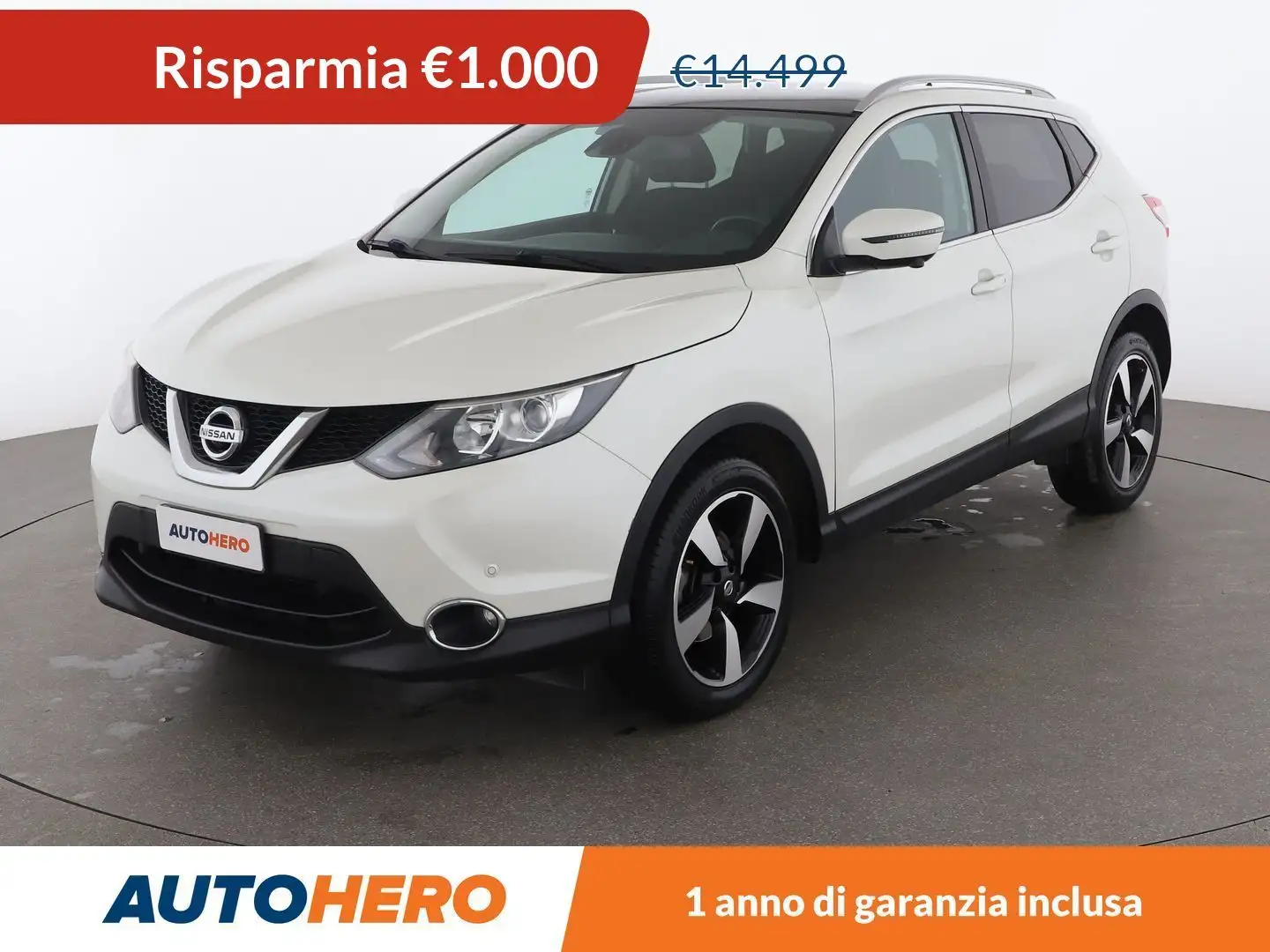 Nissan Qashqai 1.5 Turbodiesel  N-Connecta Bianco - 1