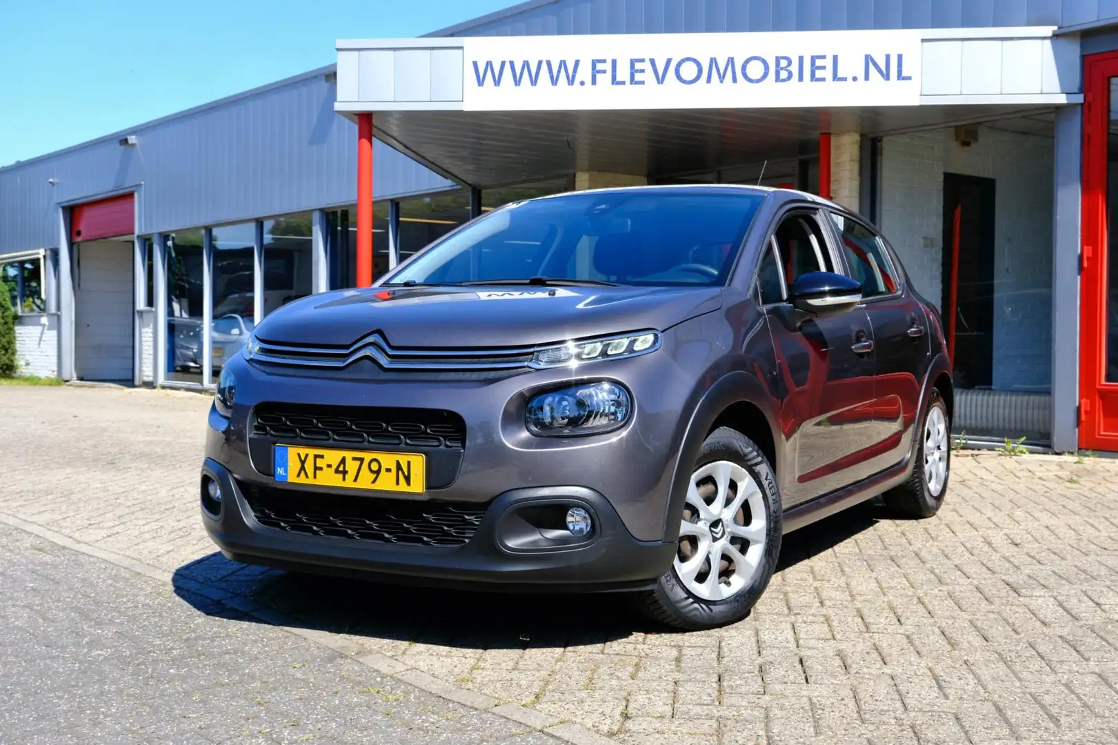 Citroen C3 1.2 PureTech S&S Feel Aut. Airco|Cruise|1e Eig|Tre Gris - 1