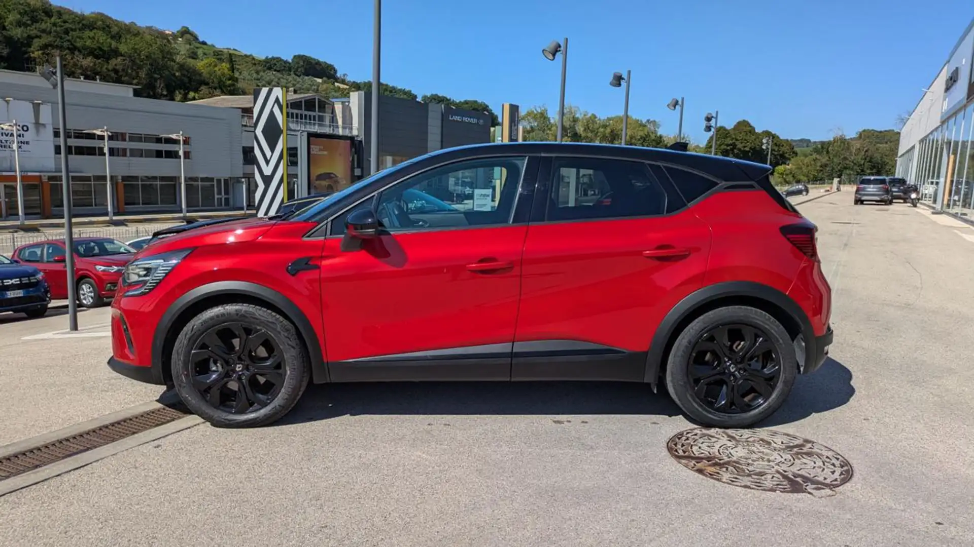 Renault Captur Full Hybrid E-Tech 145 CV Rive Gauche Rosso - 2