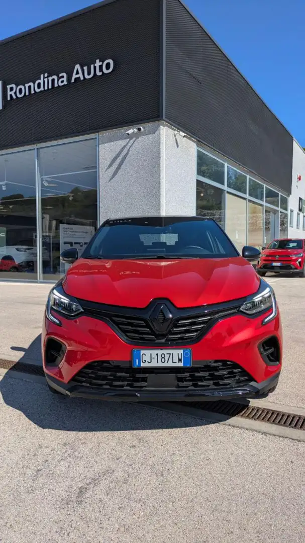 Renault Captur Full Hybrid E-Tech 145 CV Rive Gauche Rosso - 1