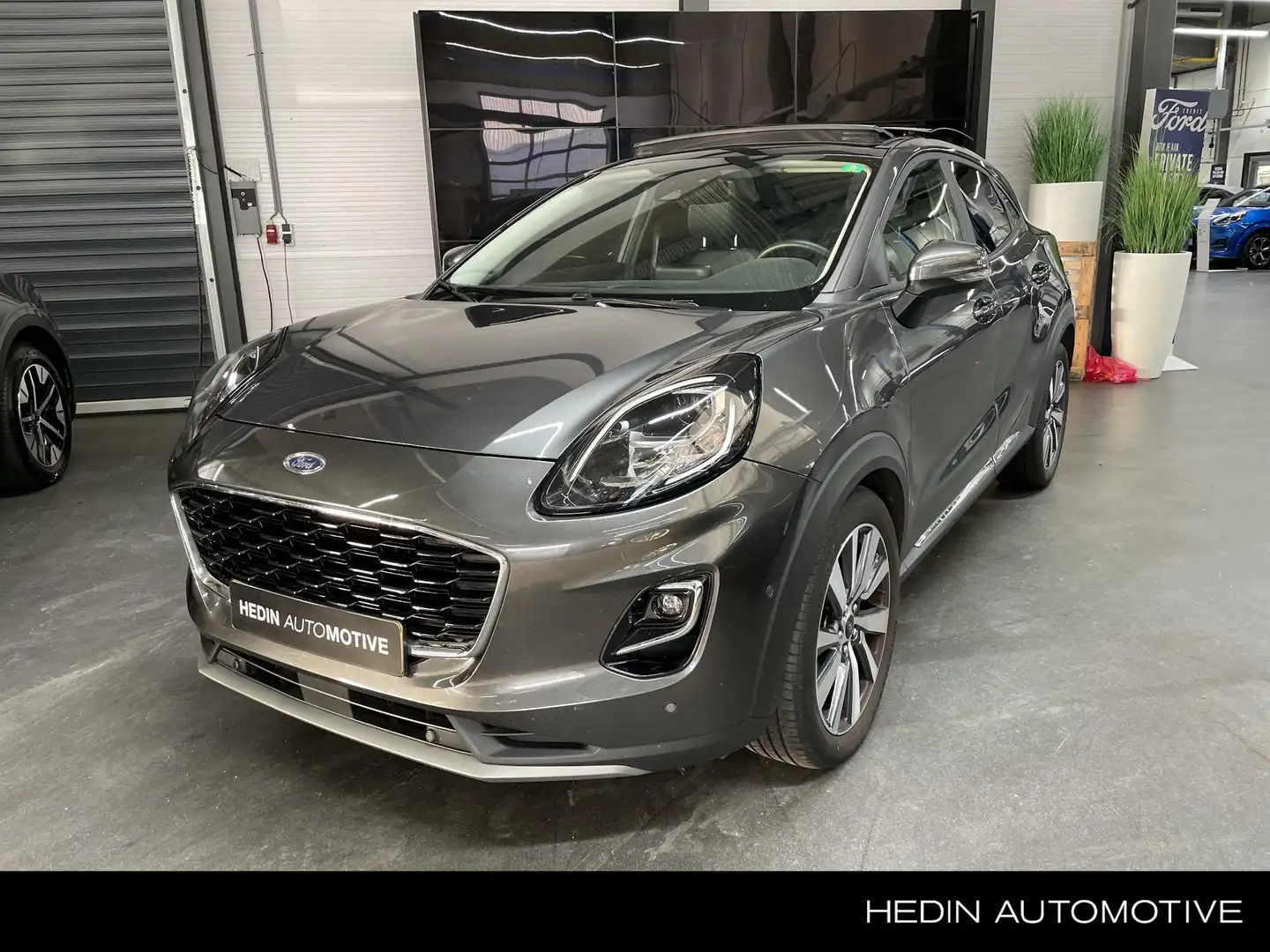 Ford Puma 1.0 EcoBoost Hybrid Titanium X | Pano | Leer | Led Grijs - 1