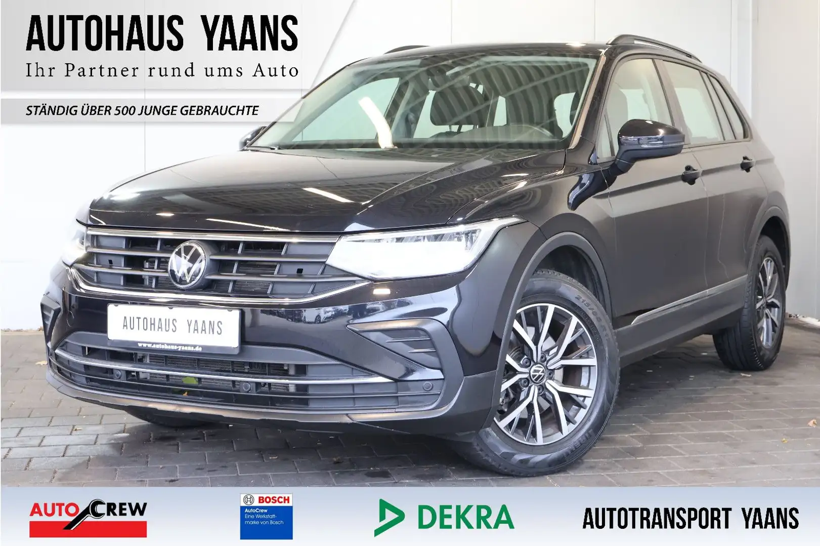 Volkswagen Tiguan 2.0 TDI Life ACC+KAM+LED+AHK Noir - 1