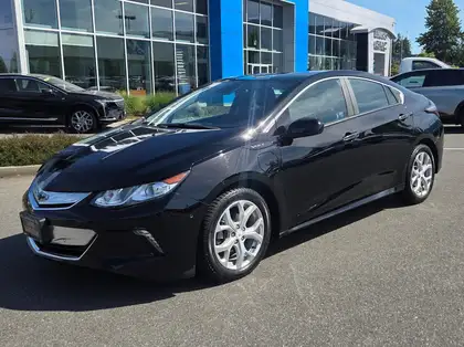 Black 2018 Chevrolet Volt Premier FWD Hatchback Front-Wheel Drive Automatic