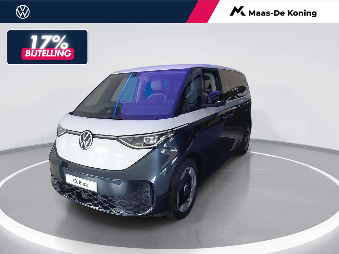 Volkswagen ID. Buzz Pro Bulli Elektromotor 210 kW (286 pk) 3239 mm Ele Bleu - 1
