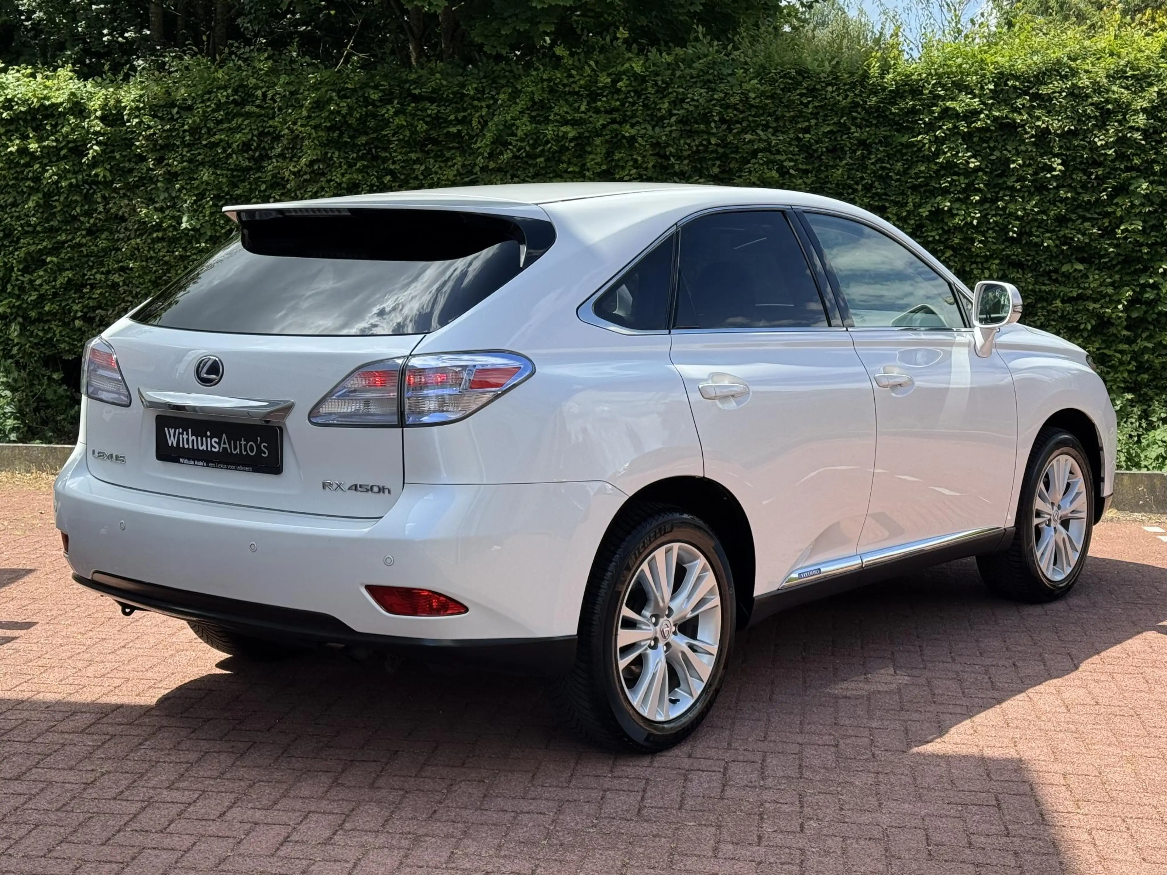 Lexus RX 450h YOUNGTIMER Pearl-white/Zwart leder LED — photo 4
