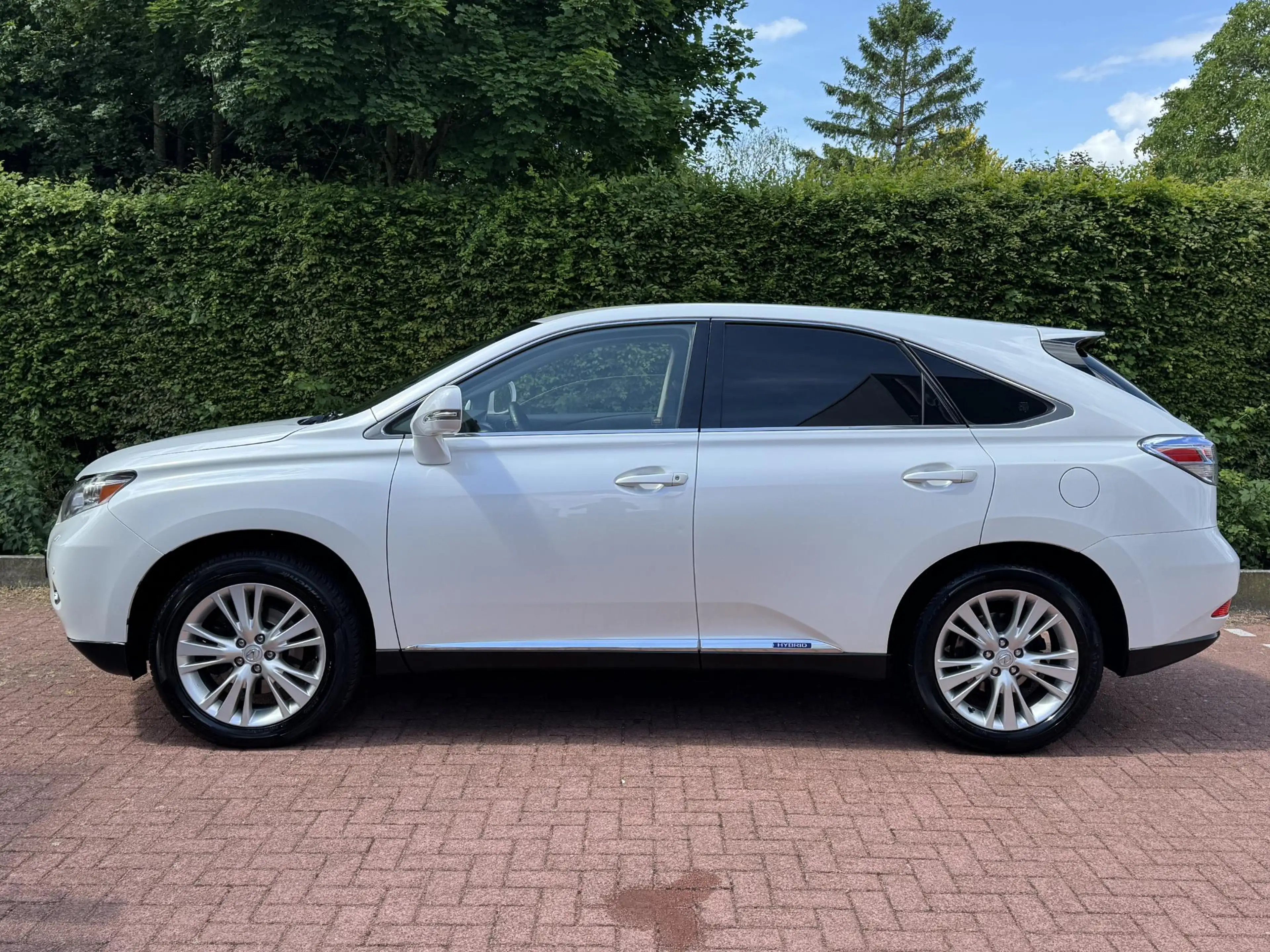 Lexus RX 450h YOUNGTIMER Pearl-white/Zwart leder LED — photo 12