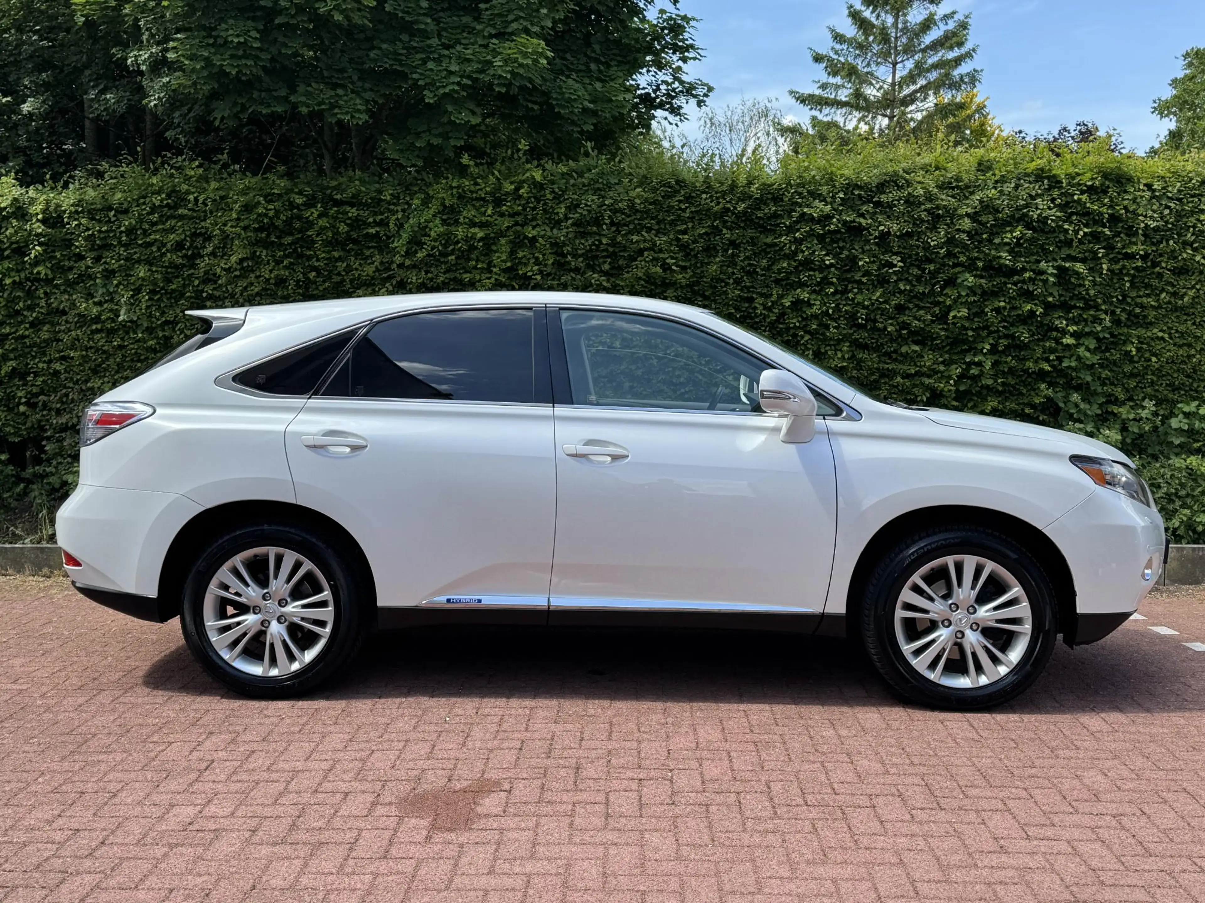 Lexus RX 450h YOUNGTIMER Pearl-white/Zwart leder LED — photo 14