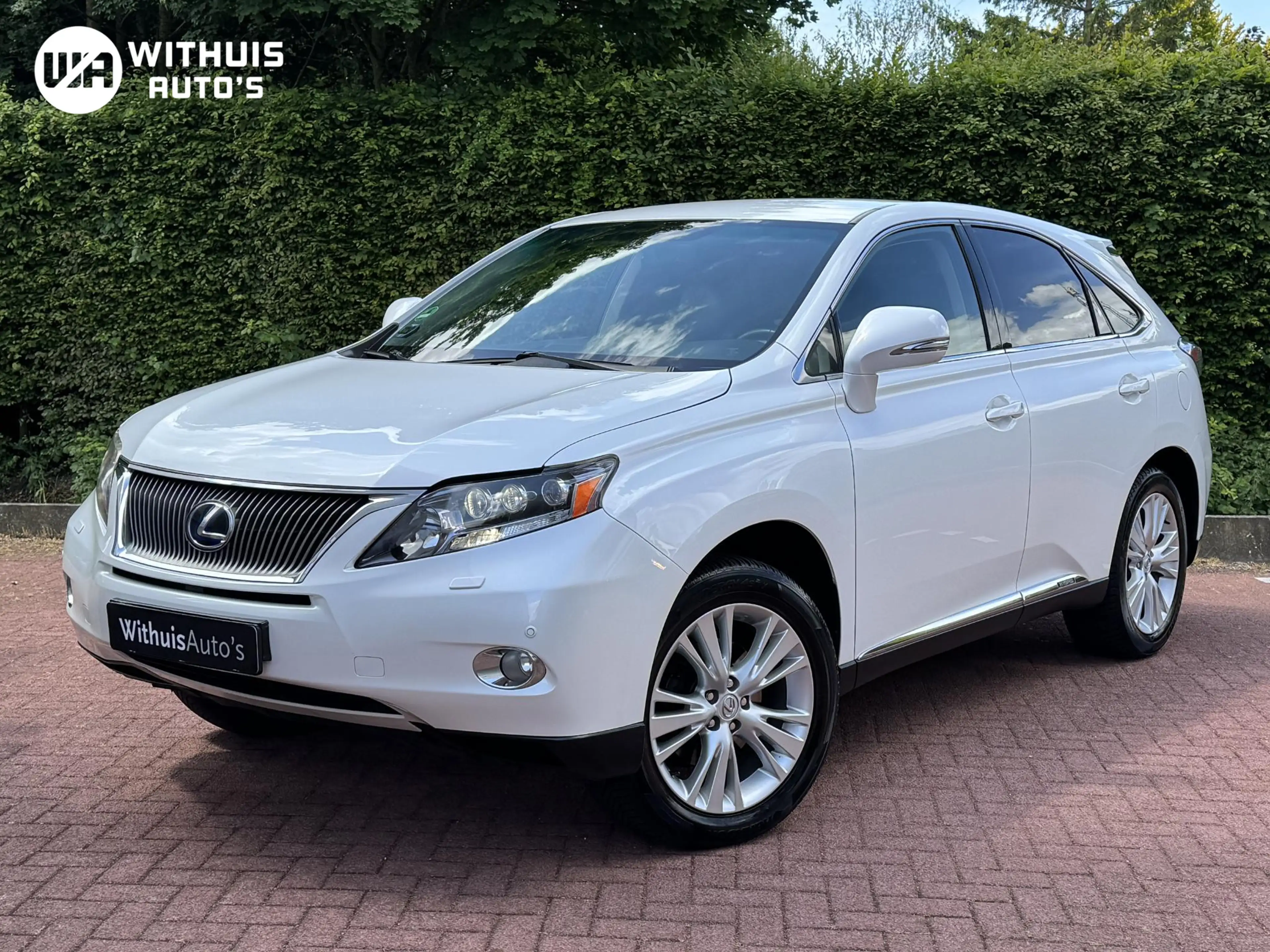Lexus RX 450h YOUNGTIMER Pearl-white/Zwart leder LED