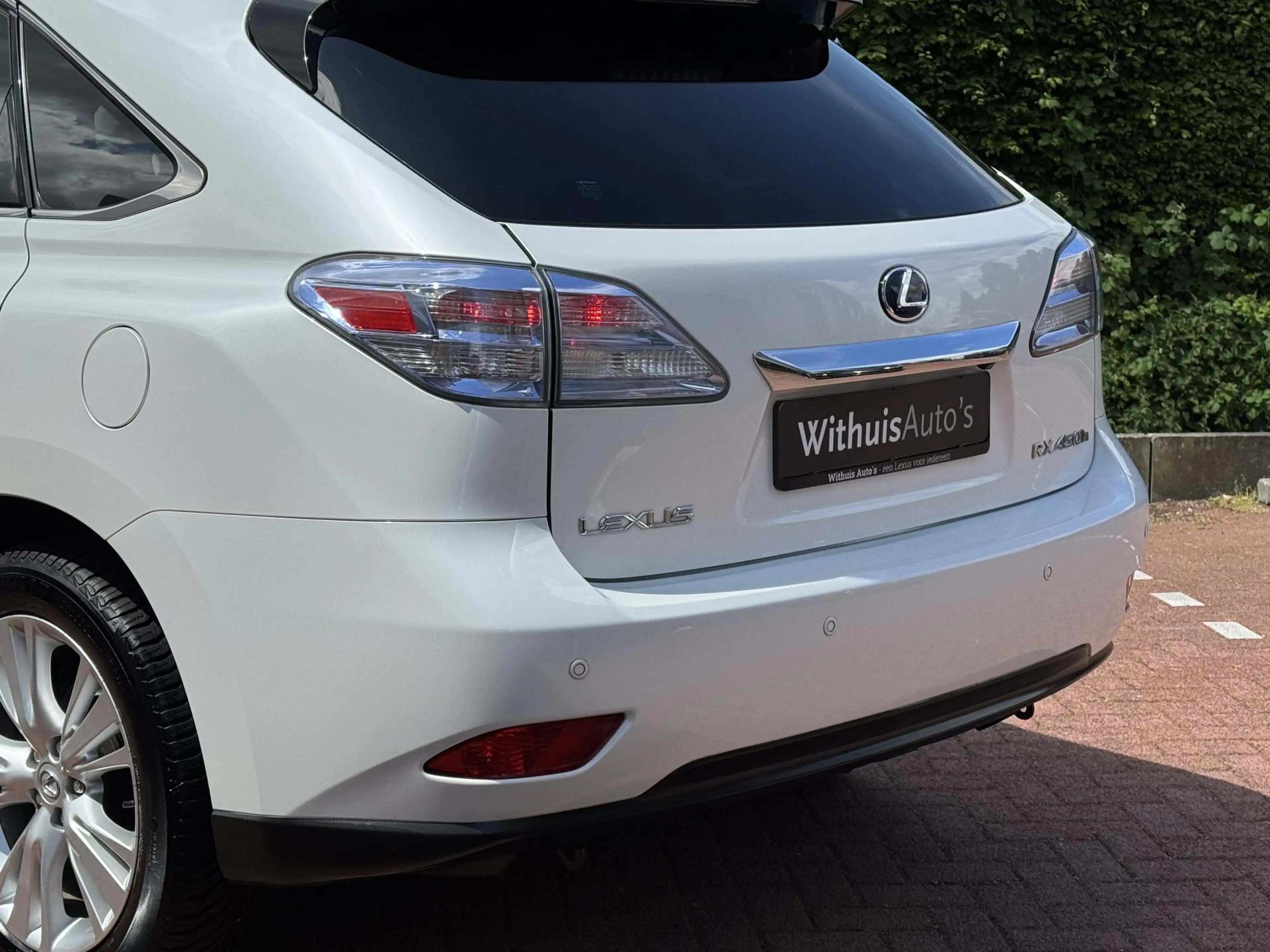 Lexus RX 450h YOUNGTIMER Pearl-white/Zwart leder LED — photo 13