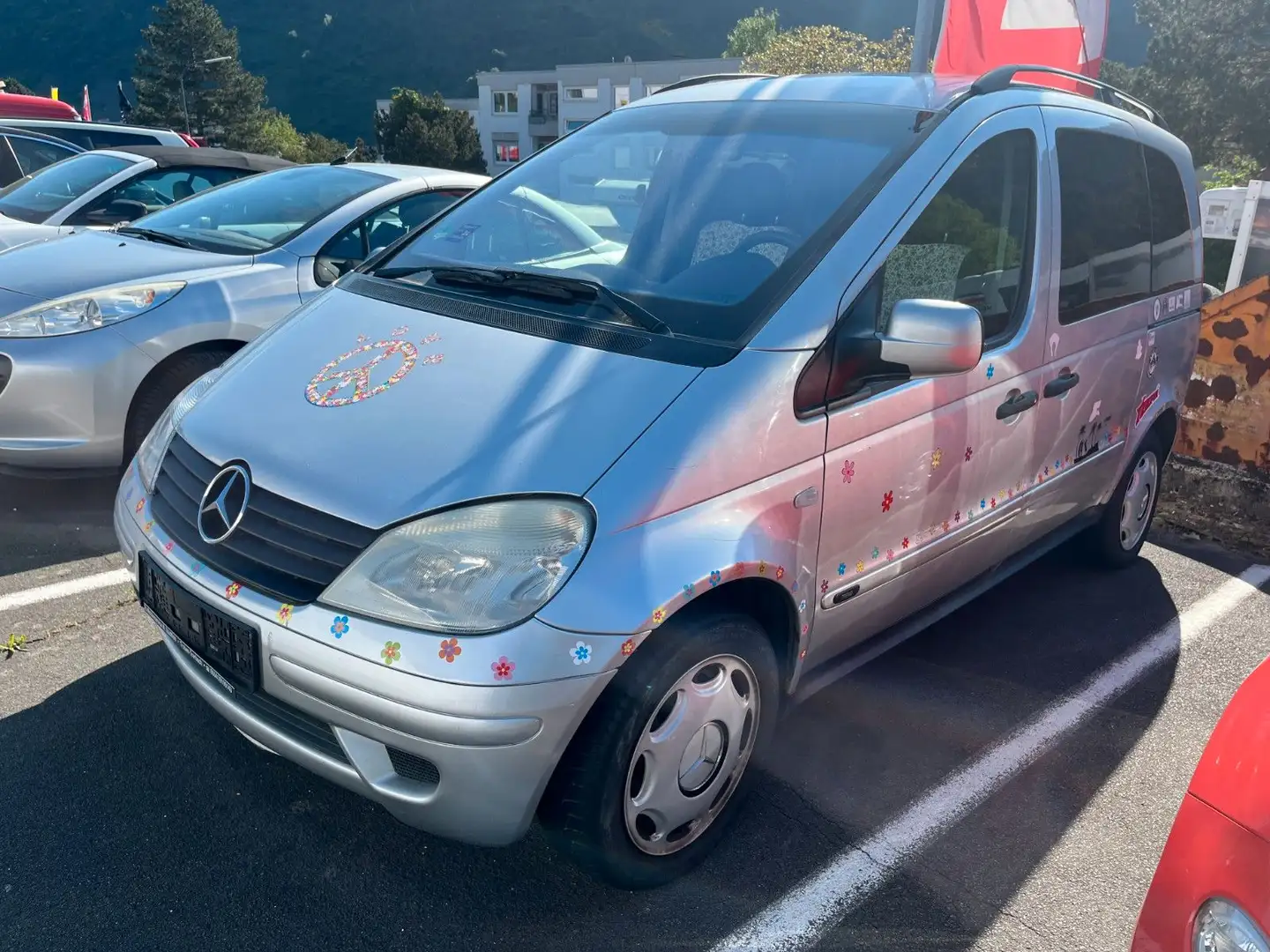 Mercedes-Benz Vaneo Compact Van 1.7 CDI  !!!  ohne TÜV !!! Сірий - 2