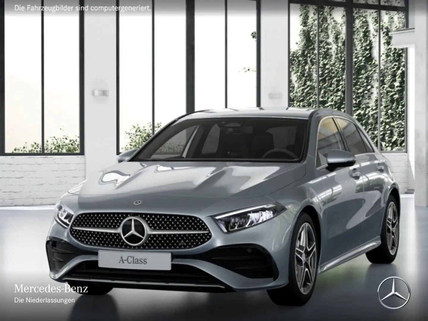 Mercedes-Benz A 180 AMG+LED+KAMERA+TOTW+KEYLESS+7G Silber - 2