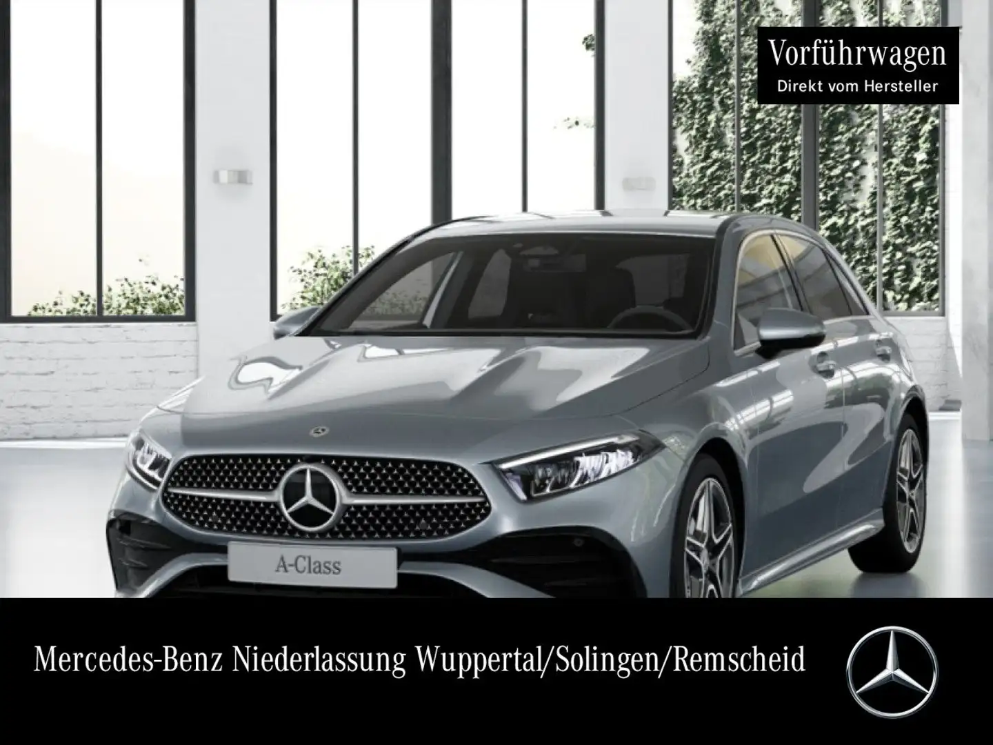 Mercedes-Benz A 180 AMG+LED+KAMERA+TOTW+KEYLESS+7G Silber - 1