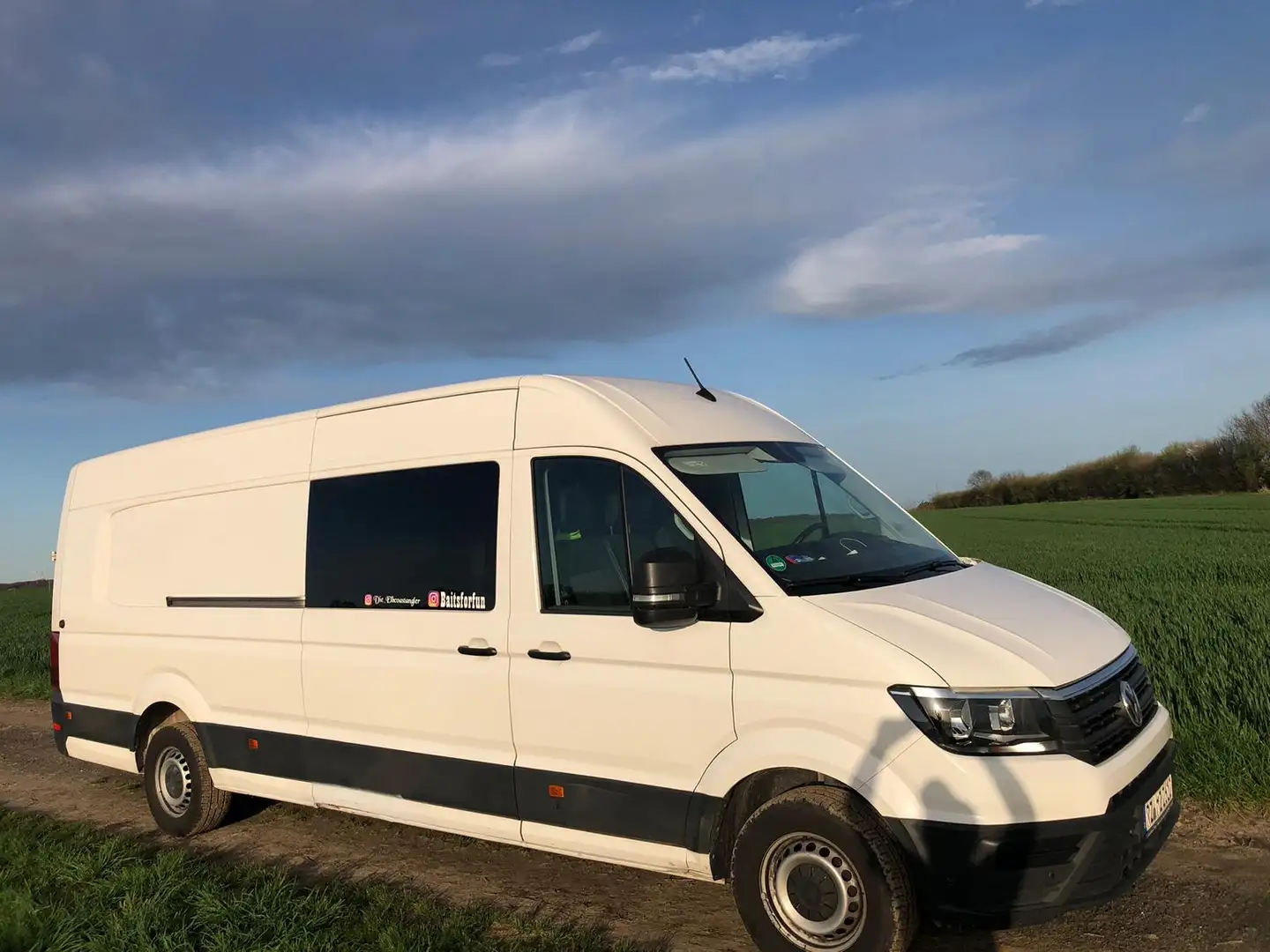 Volkswagen Crafter Kasten 35 lang plus Hoch*Standheizung*Kamera*uvm Weiß - 2