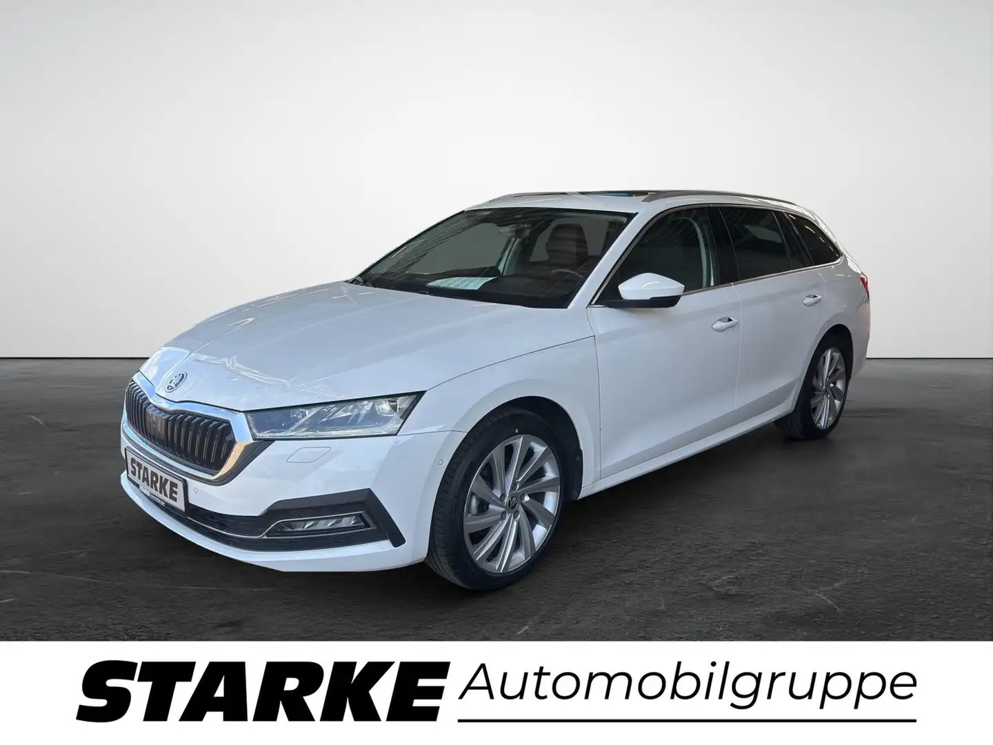 Skoda Octavia Combi 2.0 TDI DSG Style Белый - 2