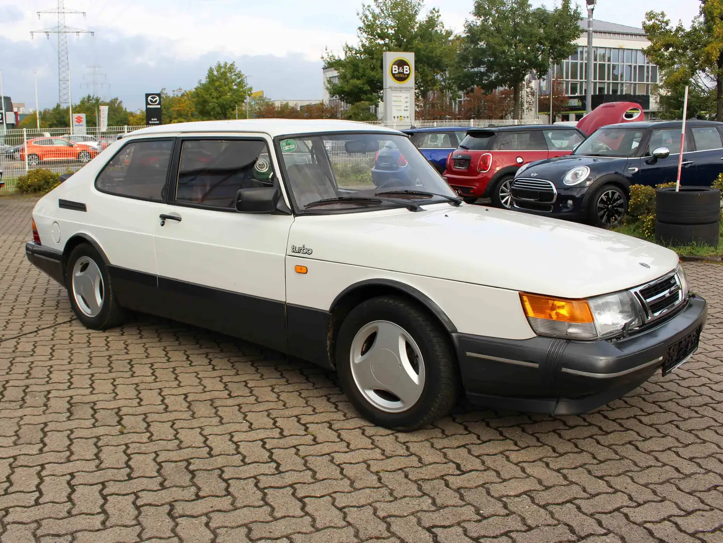 Saab 900 turbo S 16 V Fehér - 2