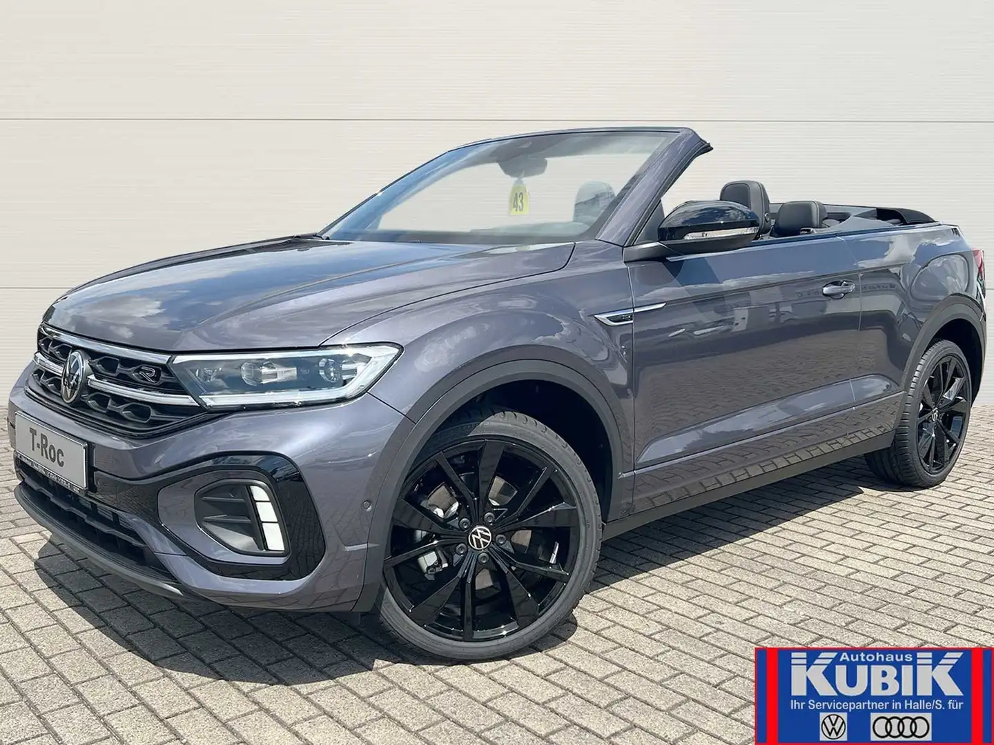 Volkswagen T-Roc Cabriolet 1.5 TSI R-Line Black Style DSG+IQ.Light+ Grijs - 2