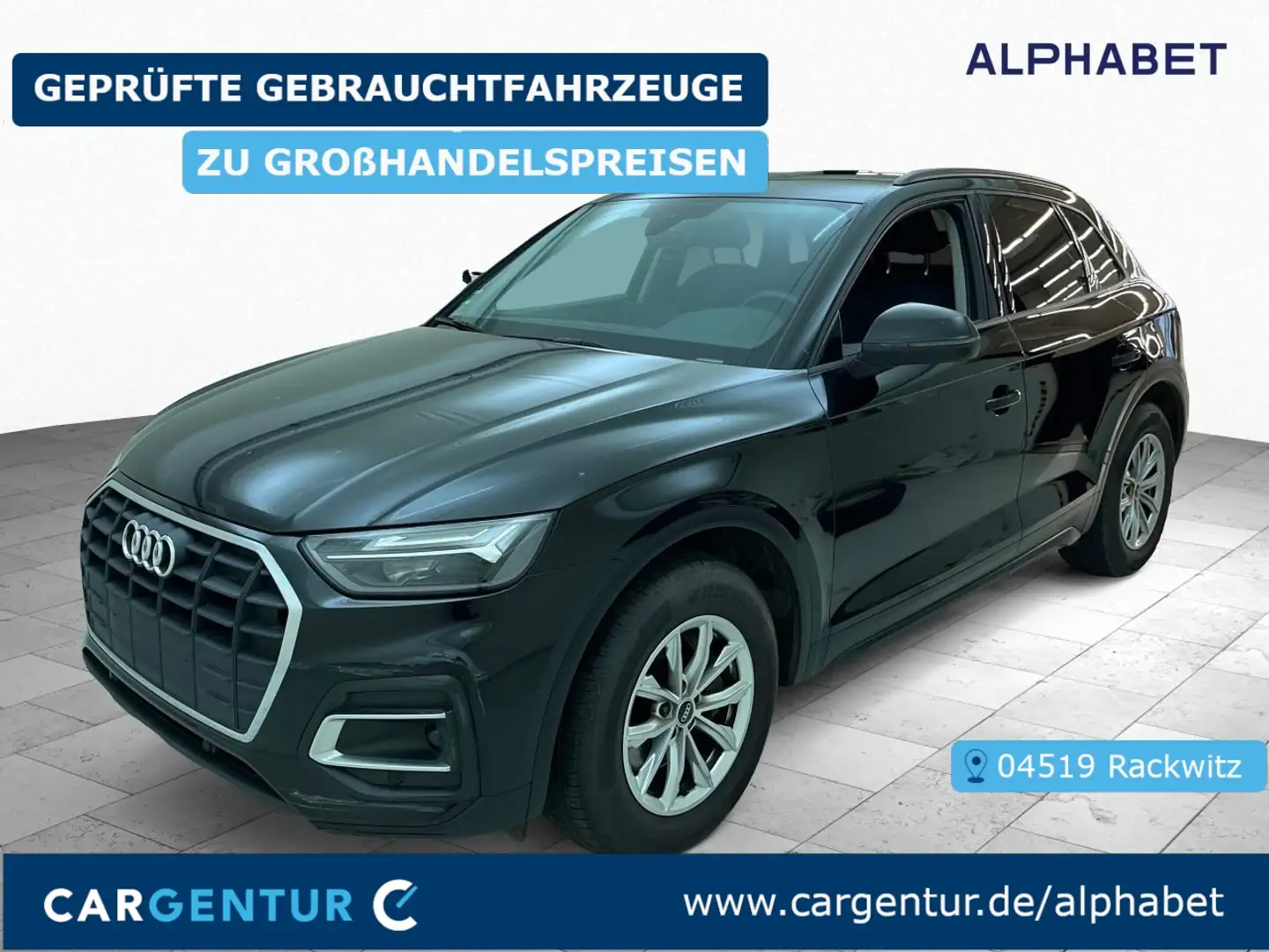 Audi Q5 35 2.0 TDI basis Virtual AHK El.Heckkl. Key LED AU Noir - 1