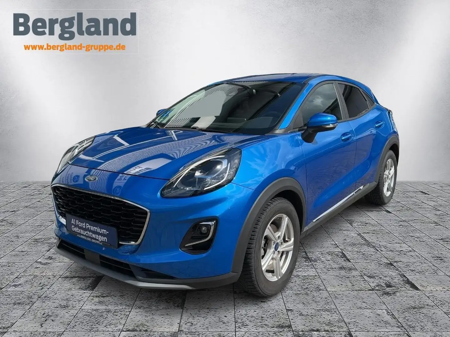 Ford Puma TITANIUM 1.0L MHEV 155PS M6 Bleu - 1