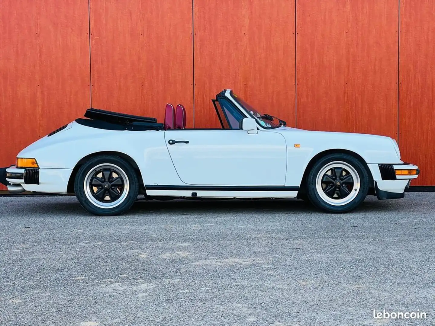 Porsche 911 cabriolet 3.2 carrera 231 ch Blanc - 2
