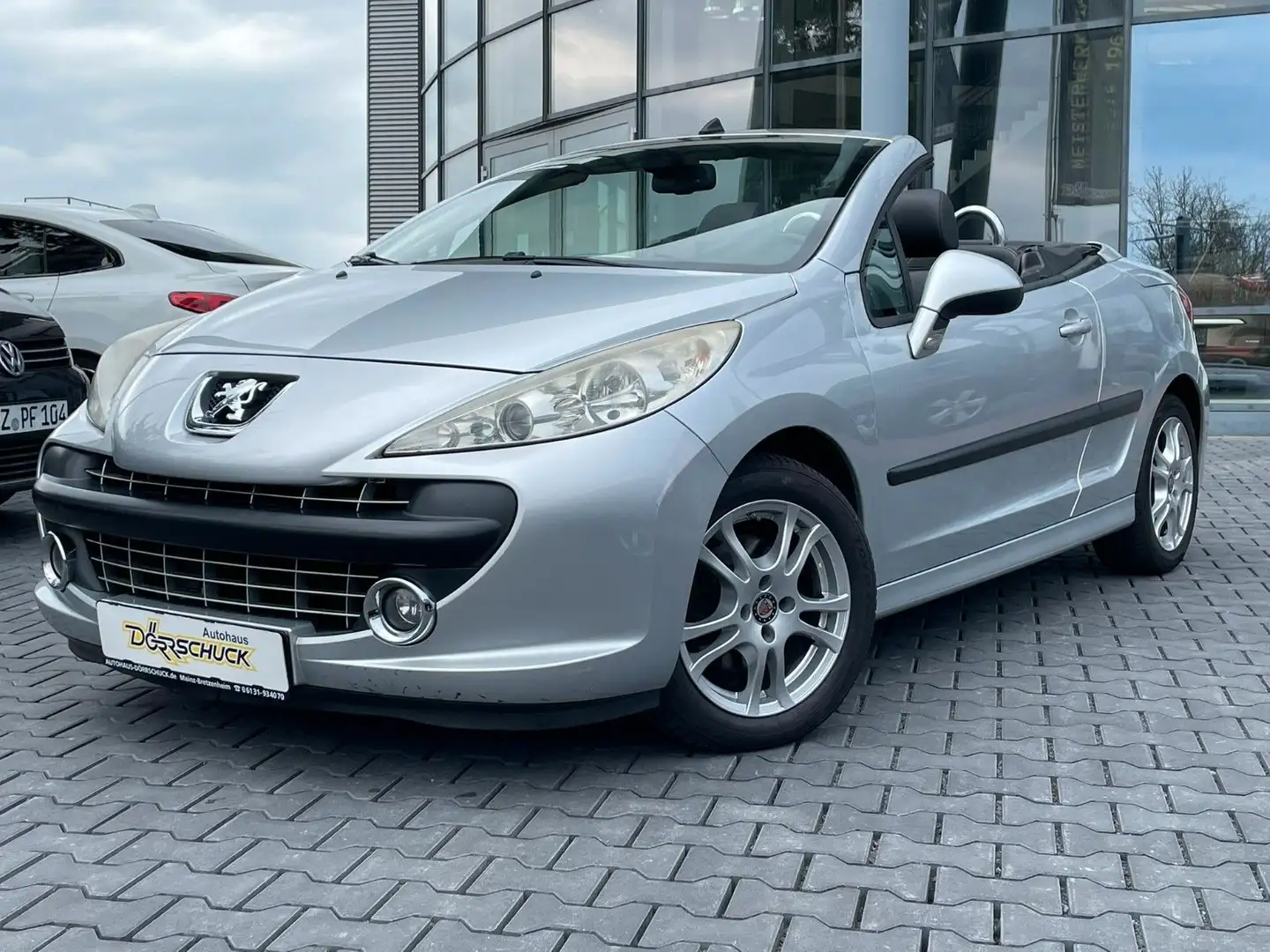 Peugeot 207 CC Cabrio-Coupe Platinum Sitzh. Klimaaut. Сірий - 1