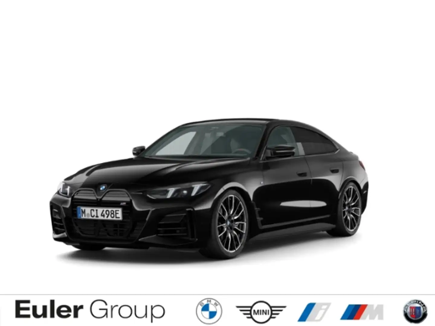 BMW i4 xDrive Gran Coupe Sportpaket AD AHK-klappbar AHK N Schwarz - 1