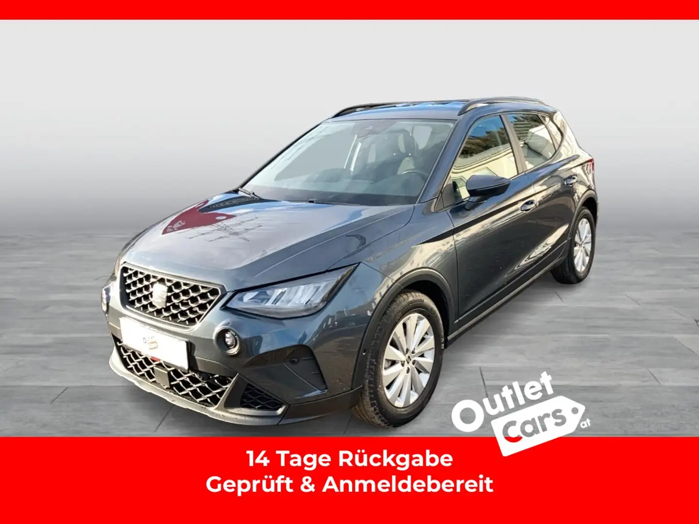 SEAT Arona 1.0 TSI Style RADAR+LED+NAVI+RADAR+RFK+LM Grau - 1