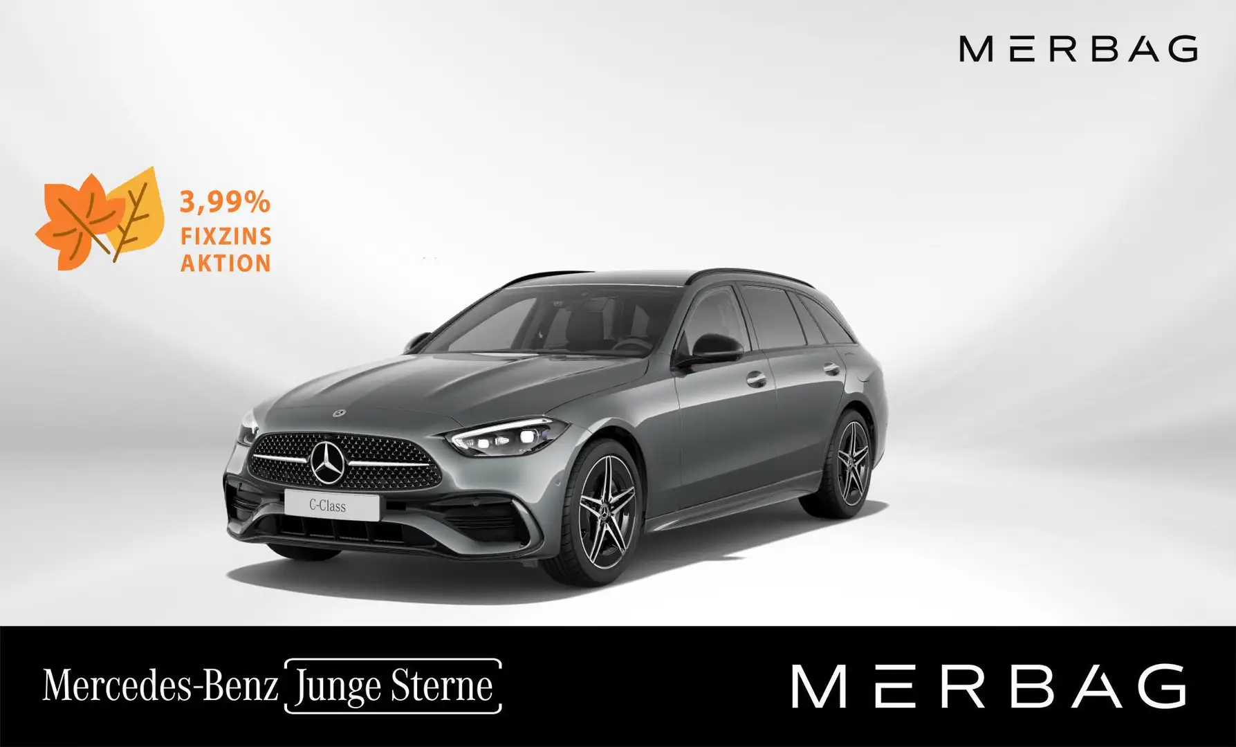 Mercedes-Benz C 300 de 4MATIC T-Modell Grau - 1