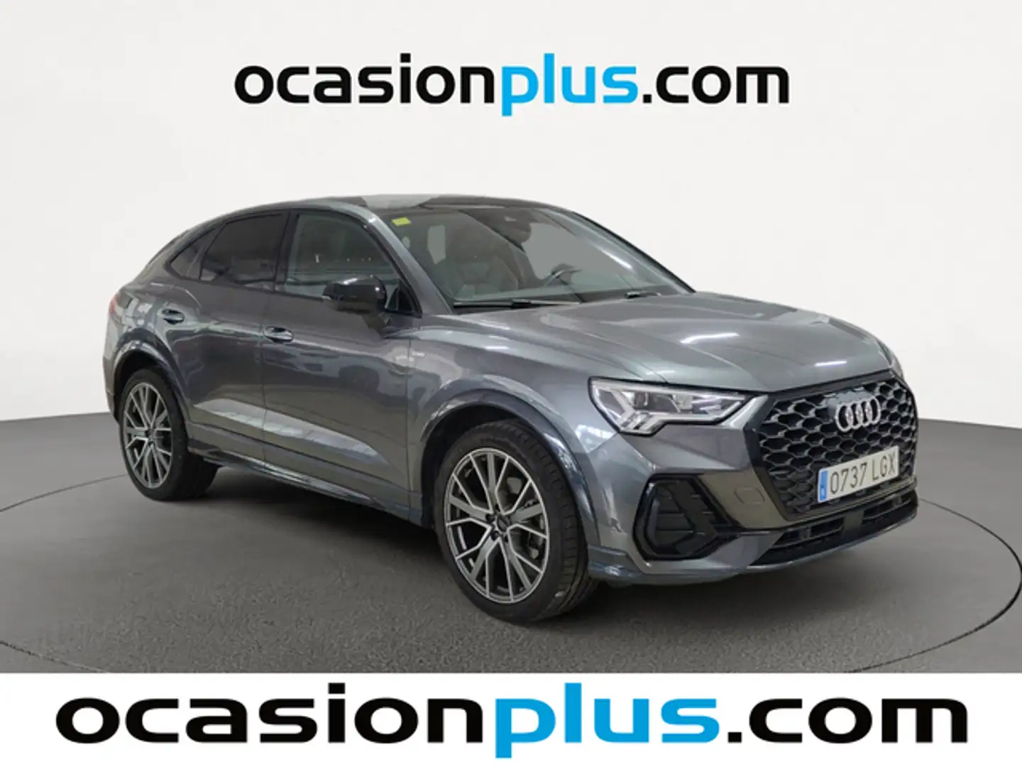 Audi Q3 Sportback 35 TDI Black line S tronic Gris - 2