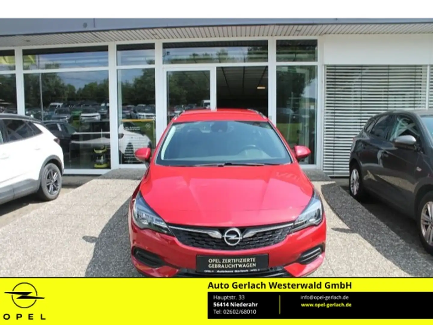 Opel Astra K Sports Tourer Start Stop 1.2 Turbo EU6d Elegance Rot - 2