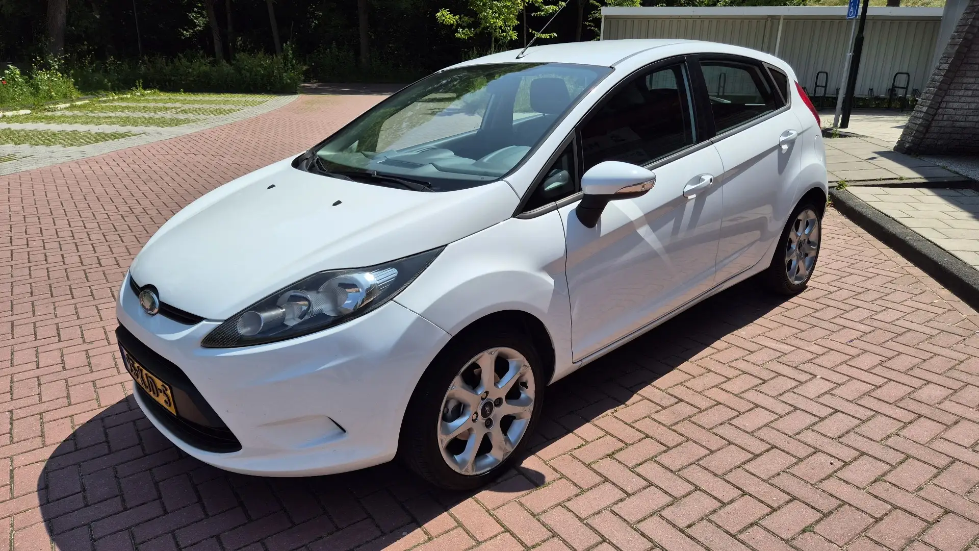 Ford Fiesta 1.25 2009 5DR/Airco/Apk✅️ Wit - 2