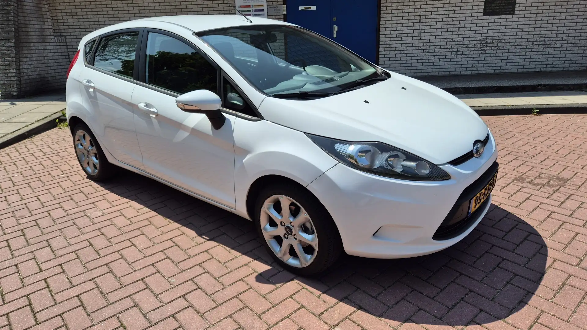 Ford Fiesta 1.25 2009 5DR/Airco/Apk✅️ Wit - 1