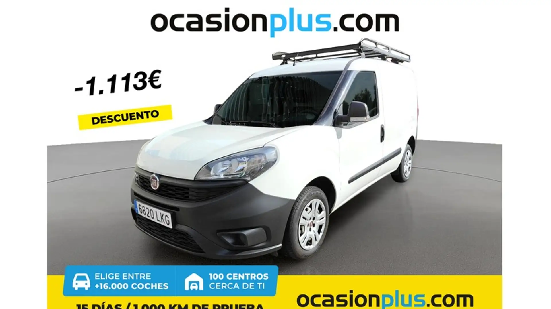 Fiat Dobló Cargo 1.3Mjt SX 70kW Blanc - 1