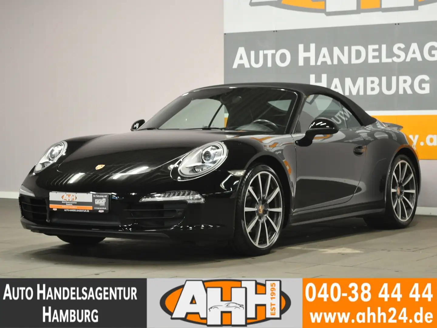 Porsche 991 4 CABRIO PDK|XEN|PCM|SPORTSITZ|CHRONO|BOSE!! Schwarz - 1