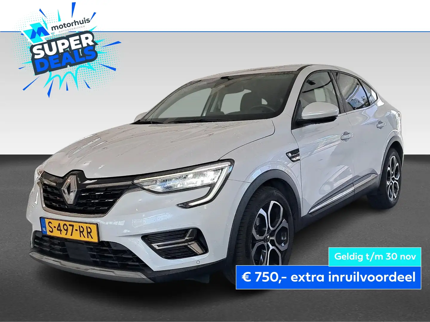 Renault Arkana 1.6 E-TECH Hybrid 143pk Aut Techno Wit - 1