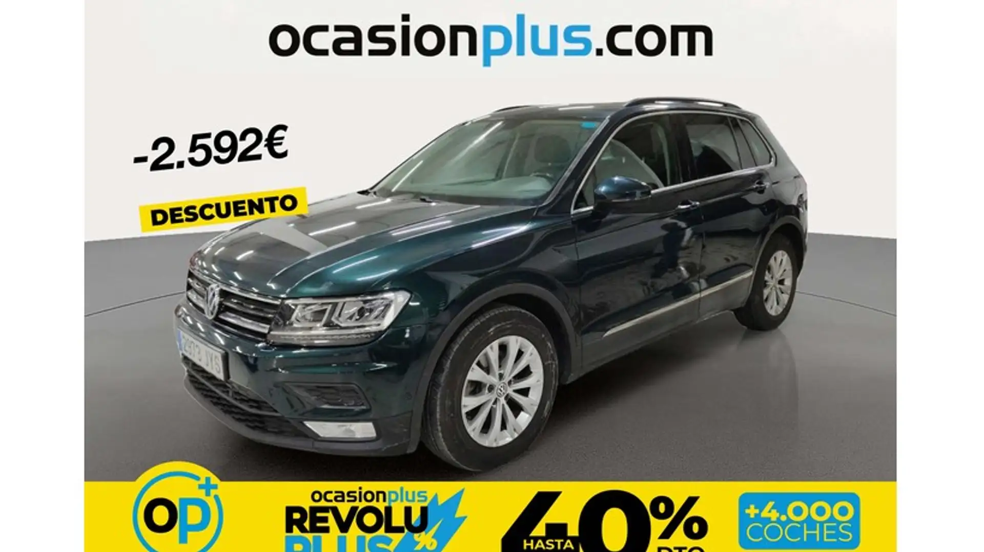 Volkswagen Tiguan 2.0TDI Advance DSG 110kW Grün - 1