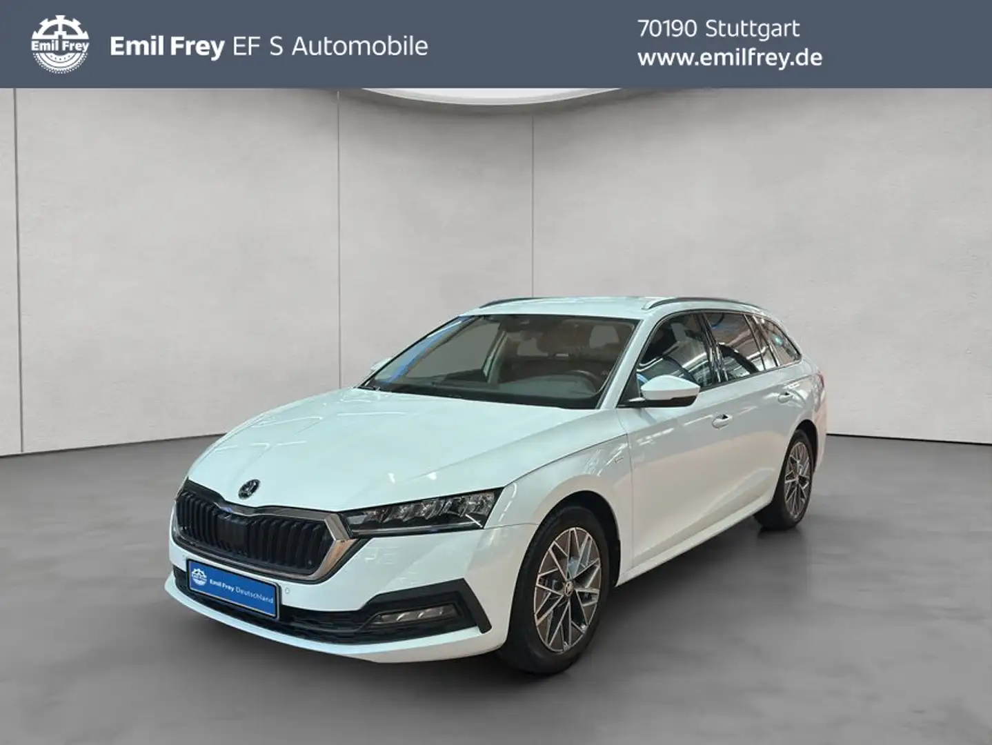 Skoda Octavia Combi 1.5 TSI e-TEC DSG Tour Windschutzsch Wit - 1